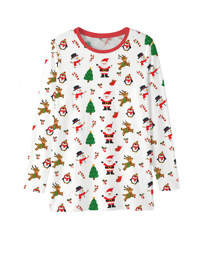 Classic Christmas Friends Bamboo Men's Pajama Set