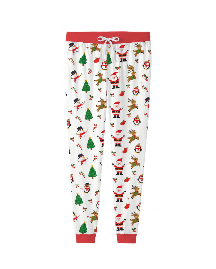 Classic Christmas Friends Bamboo Women Pajama Set