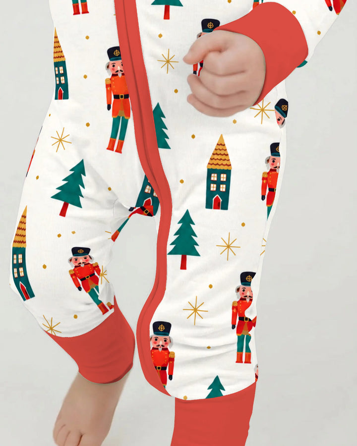 Classic Nutcracker Christmas Village Bamboo Convertible Zippy