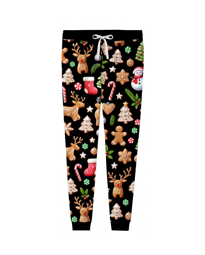 Gingerbread Christmas Cookie Wonderland Bamboo Women Pajama Set