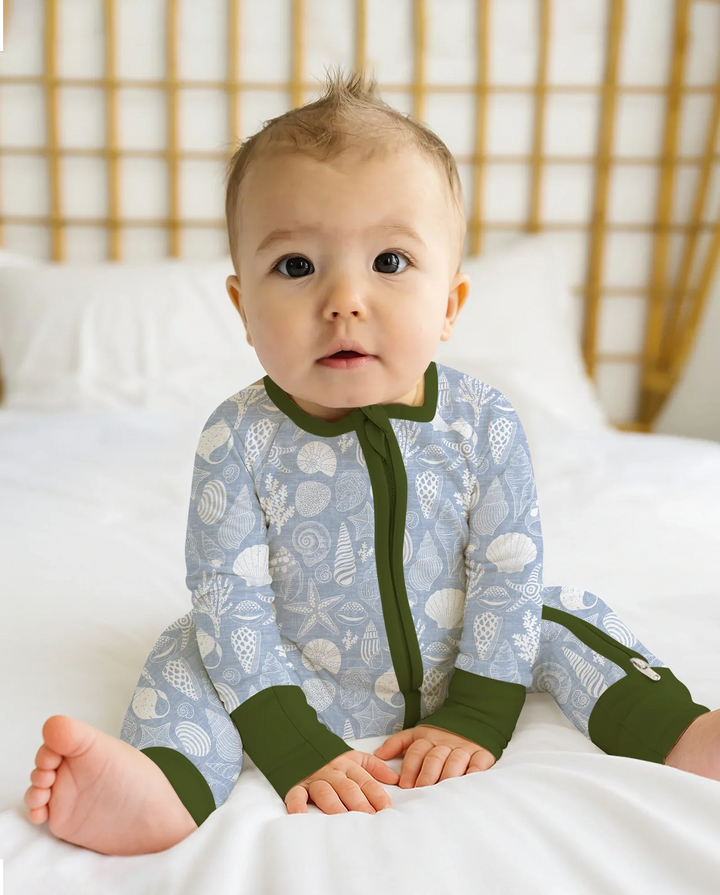 Coastal Treasures Bamboo Convertible Zippy