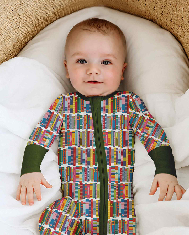 Rainbow Bookshelf Bamboo Convertible Zippy