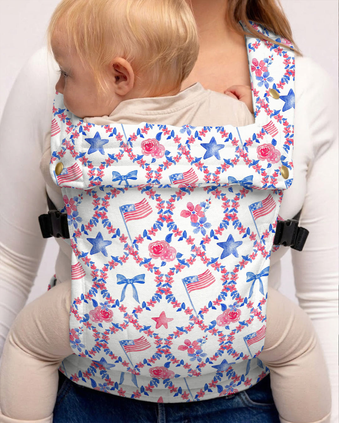 Americana Bloom Baby Carrier