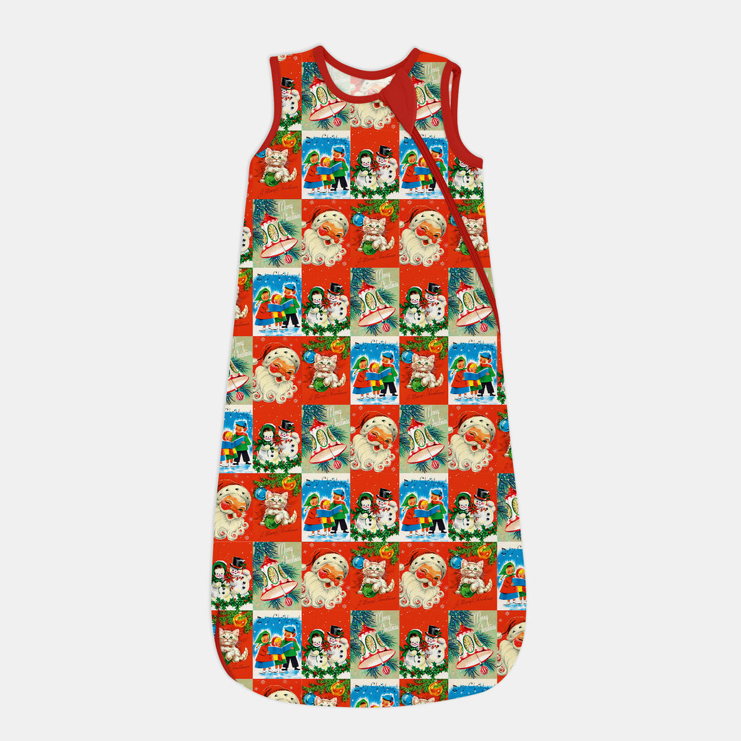Vintage Holiday Joy Sleep Bag