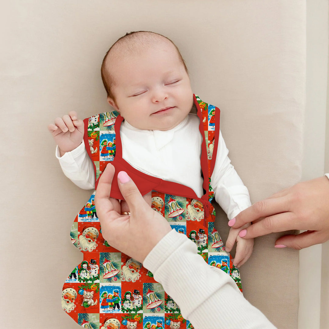 Vintage Holiday Joy Sleep Bag