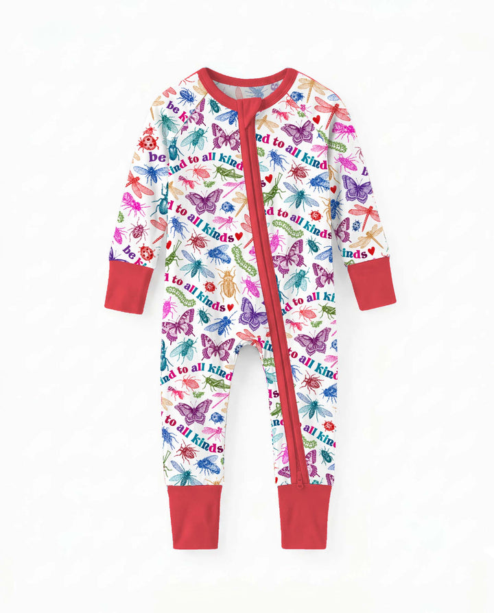 Be Kind to All Bug Kinds Bamboo Convertible Zippy