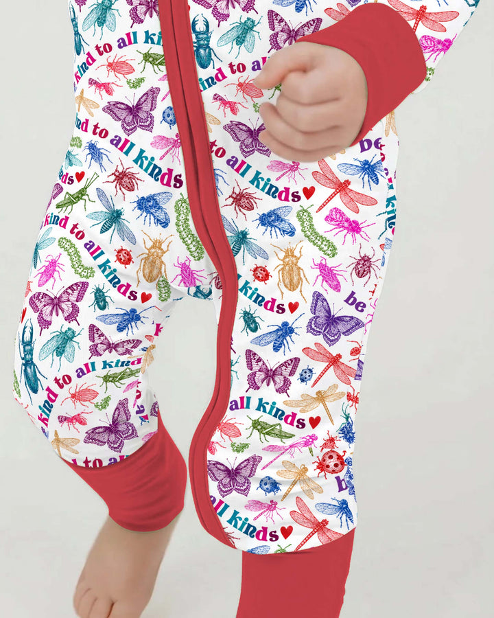 Be Kind to All Bug Kinds Bamboo Convertible Zippy
