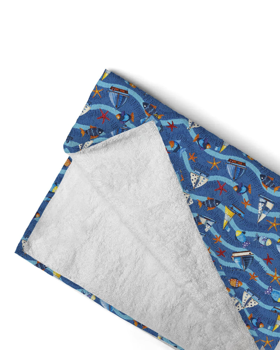 Blue Sail La Vie Family Matching Bamboo Beach Towel