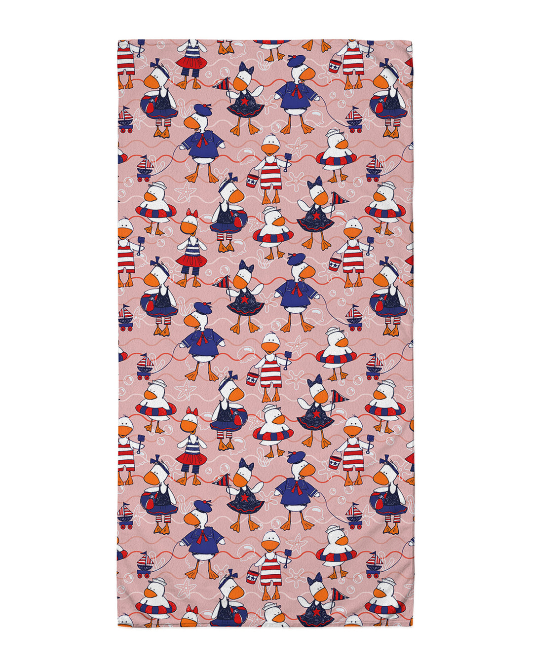 Freedom Floaties Family Matching Bamboo Beach Towel