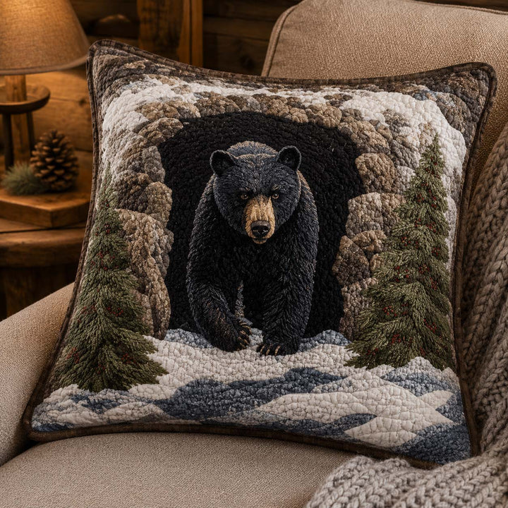 Bear Trails Bamboo Quilt Pillow Case
