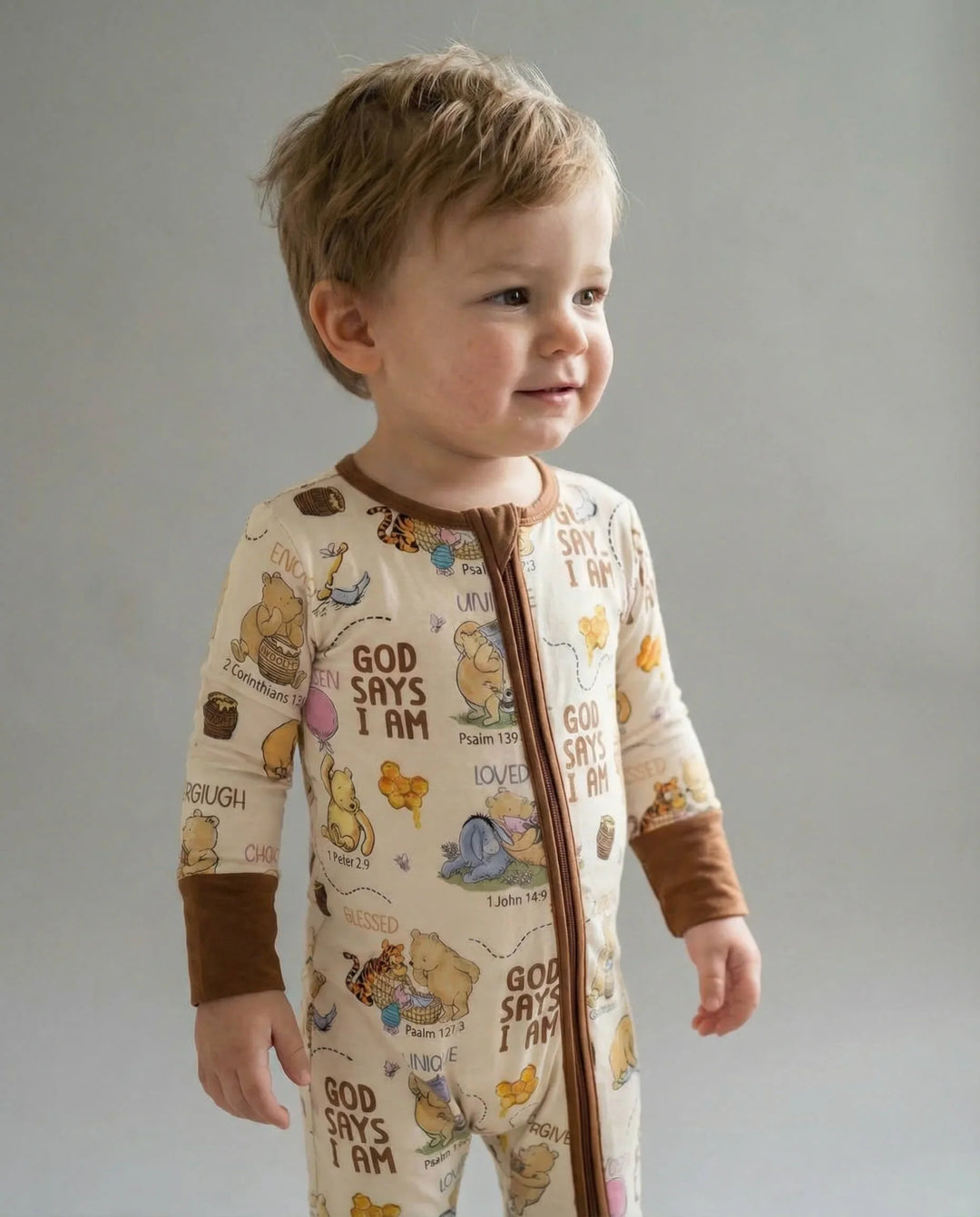 Gerippte Babykleidung mit individuellem Foto - Weich &amp; Skizzenhaft