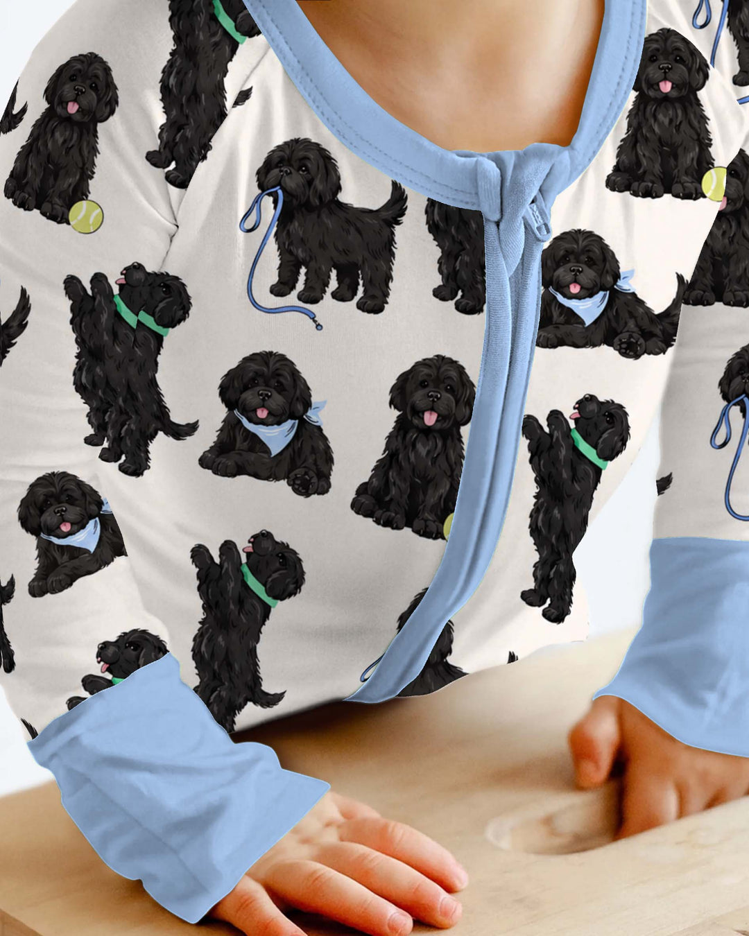 Black Dog Playtime Bamboo Convertible Zippy
