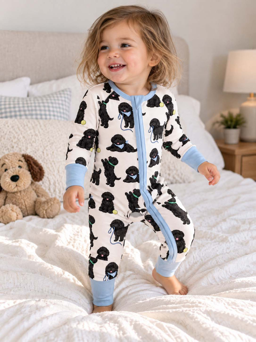 Black Dog Playtime Bamboo Convertible Zippy