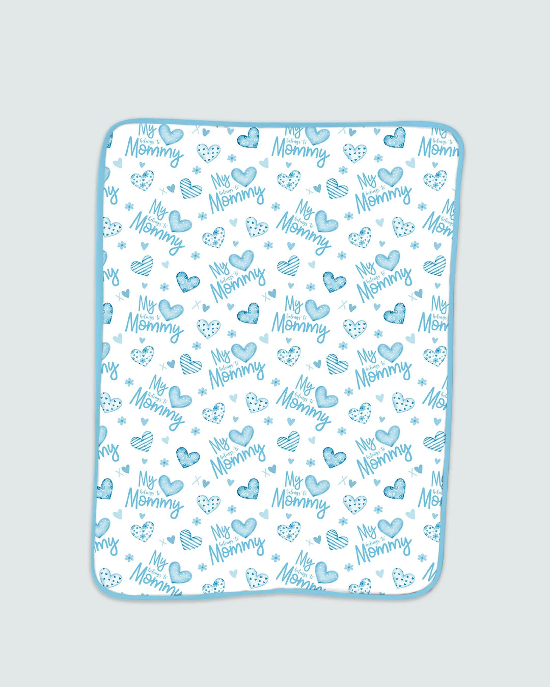 My Heart Belongs To Mommy Bamboo Blanket