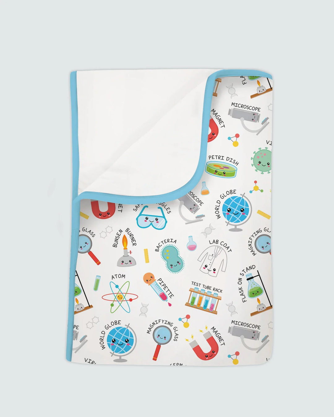 Science Fun Family Matching Bamboo Blanket