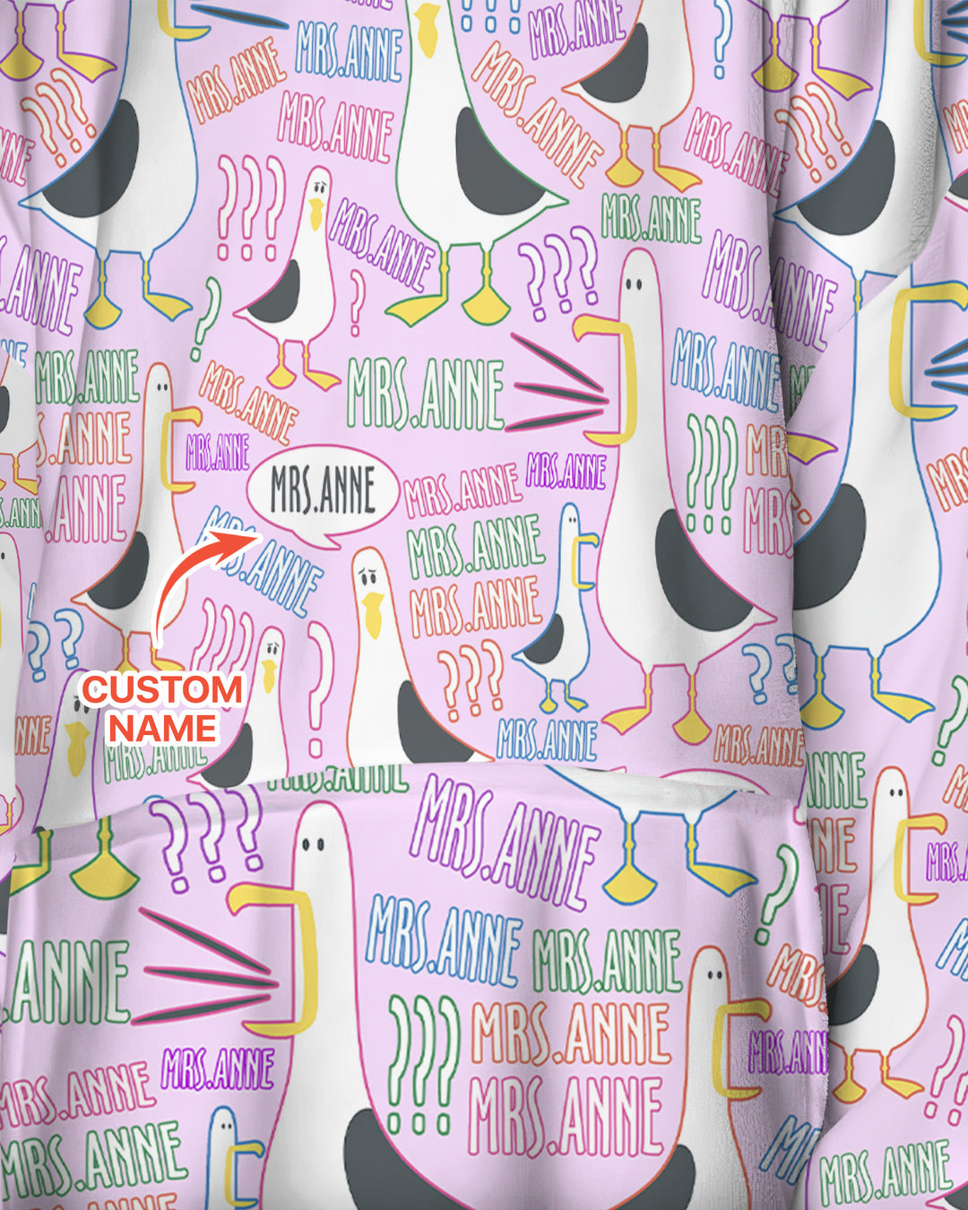 Plantilla de Sudadera Manta de Bambú Personalizada