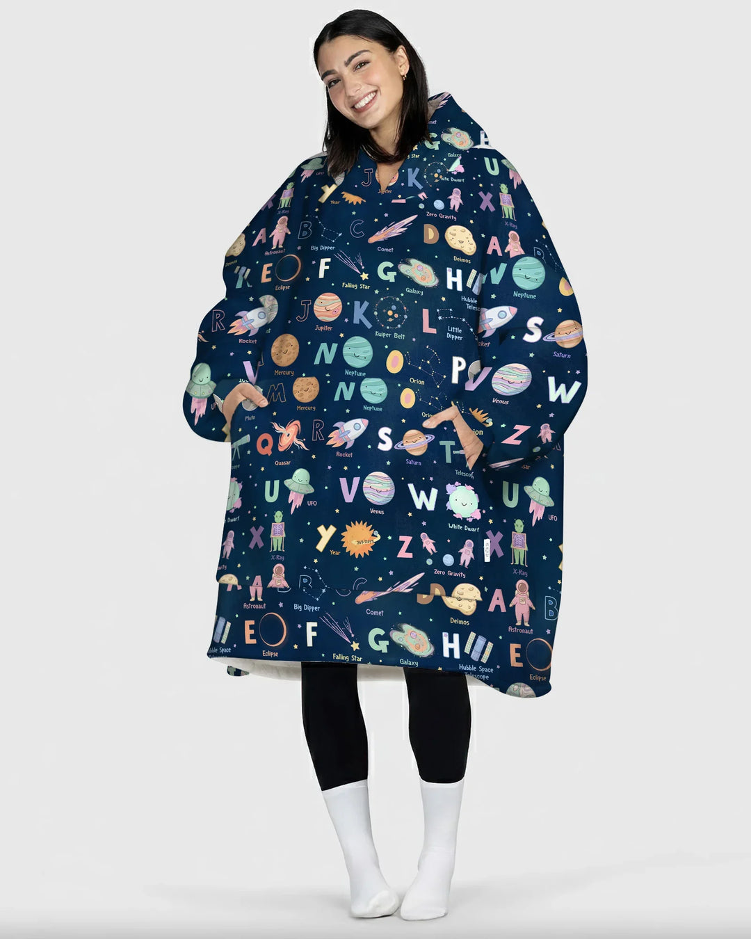 Benutzerdefinierter Bambus-Deckenhoodie (Vorlage)