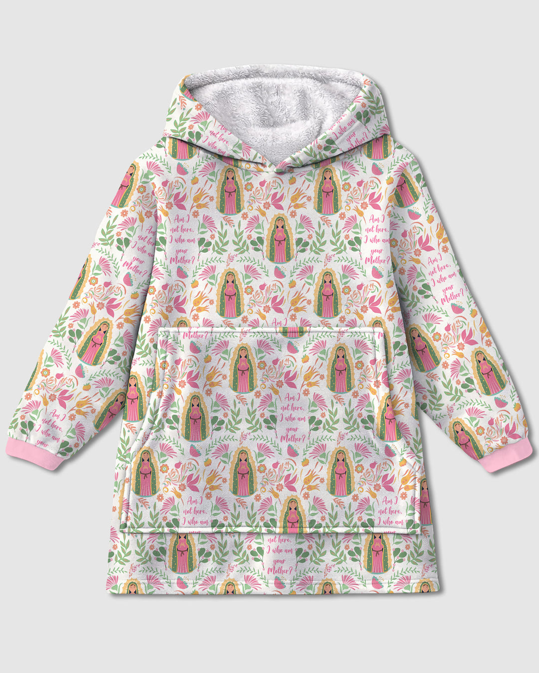 Our Lady of Guadalupe Wearable Blanket Hoodie