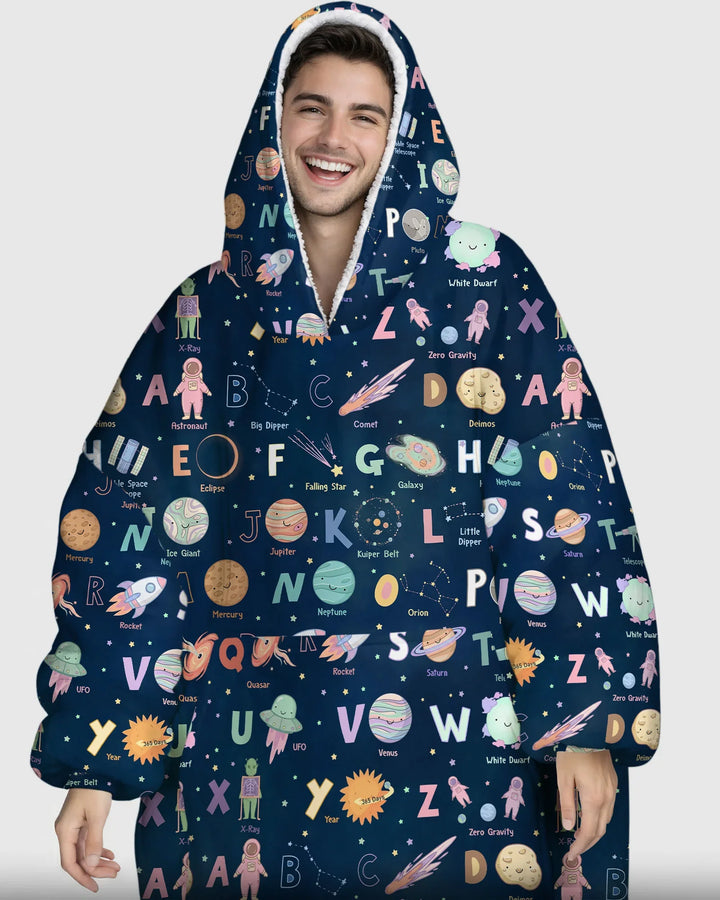 Benutzerdefinierter Bambus-Deckenhoodie (Vorlage)