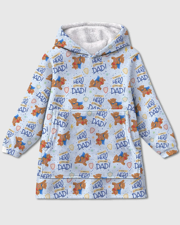 Plantilla de Sudadera Manta de Bambú Personalizada