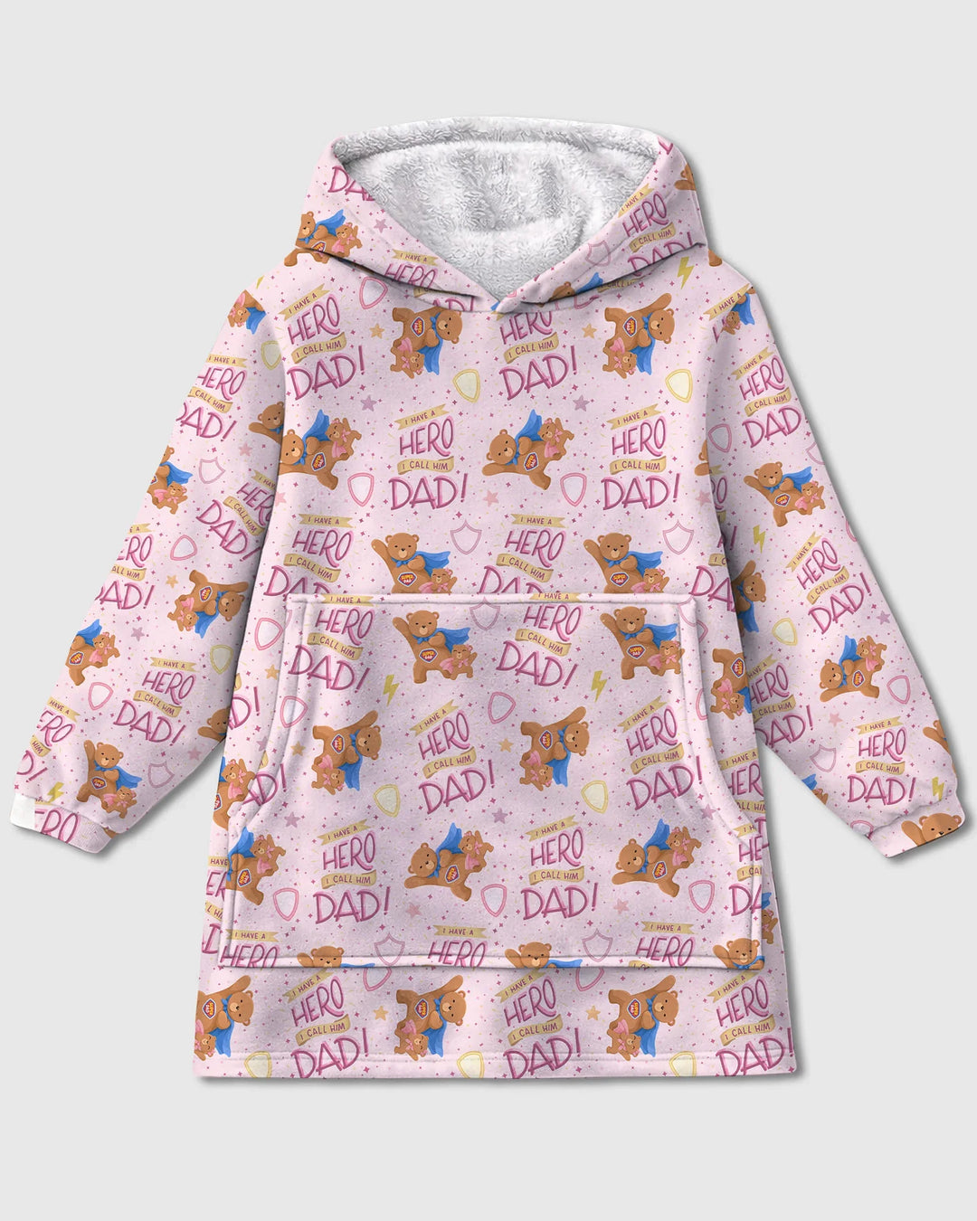Plantilla de Sudadera Manta de Bambú Personalizada