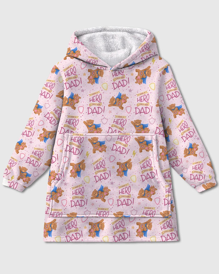 Plantilla de Sudadera Manta de Bambú Personalizada