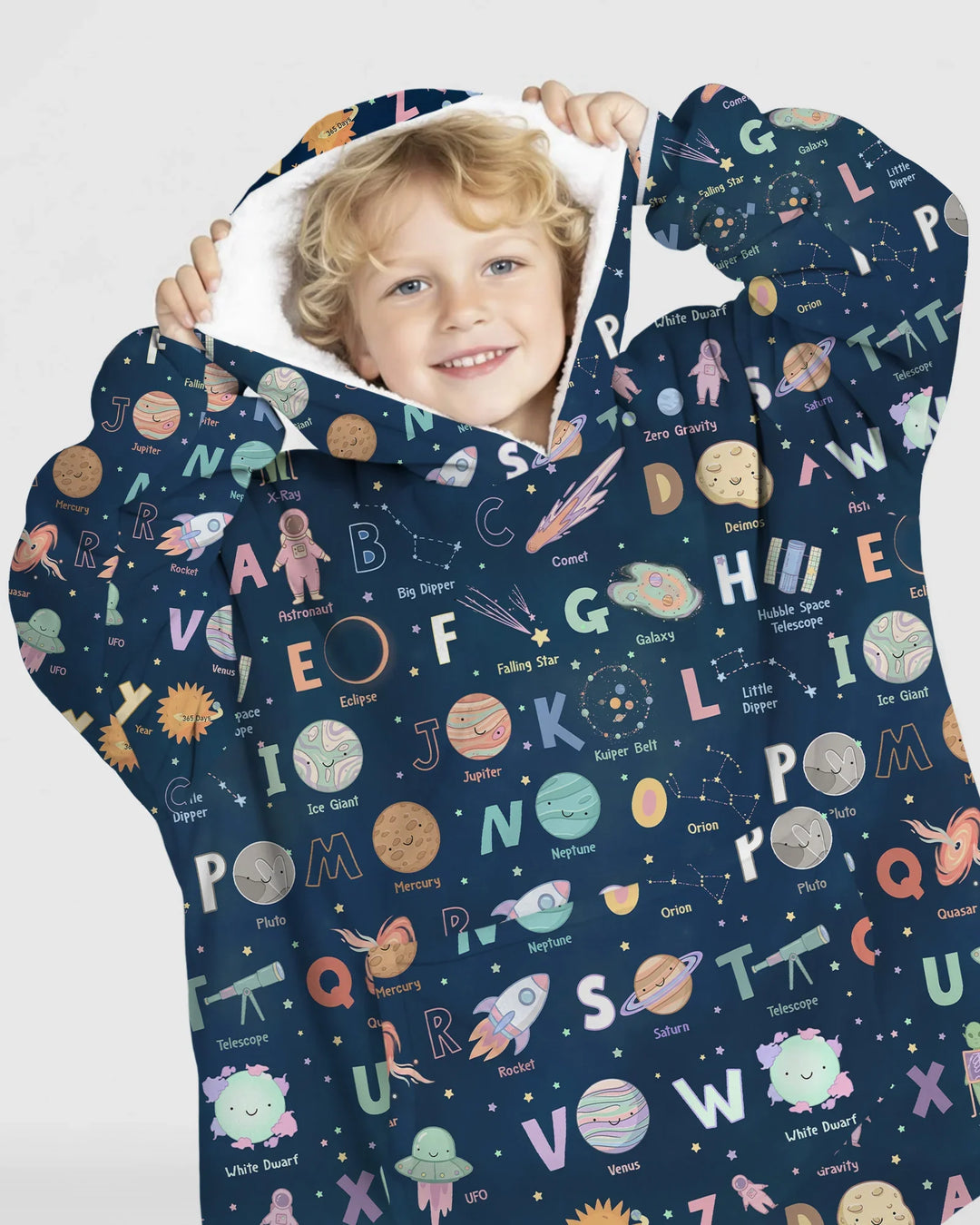 Benutzerdefinierter Bambus-Deckenhoodie (Vorlage)