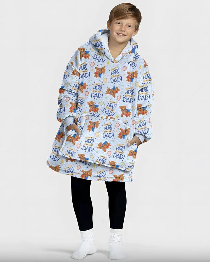 Plantilla de Sudadera Manta de Bambú Personalizada