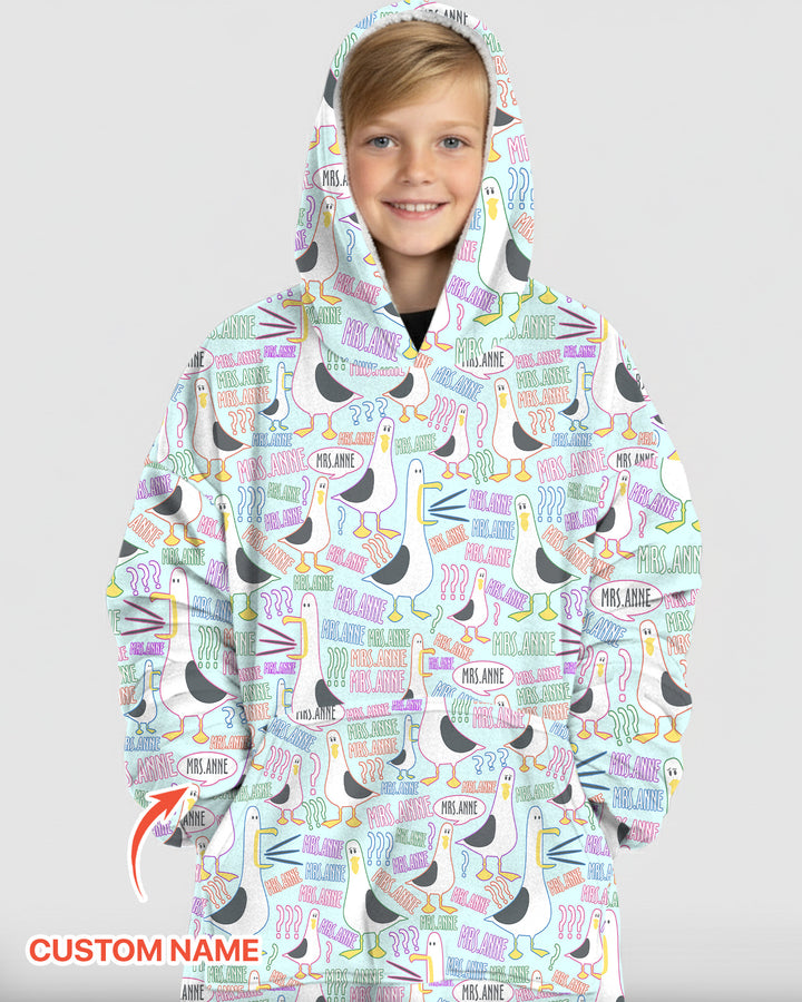 Plantilla de Sudadera Manta de Bambú Personalizada