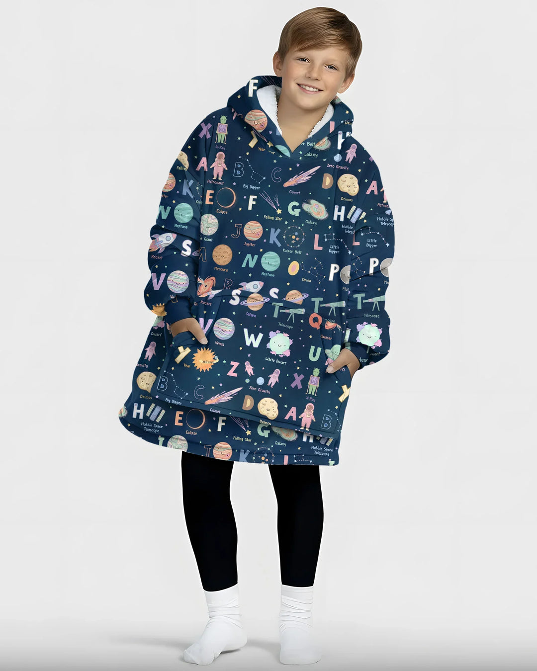 Benutzerdefinierter Bambus-Deckenhoodie (Vorlage)