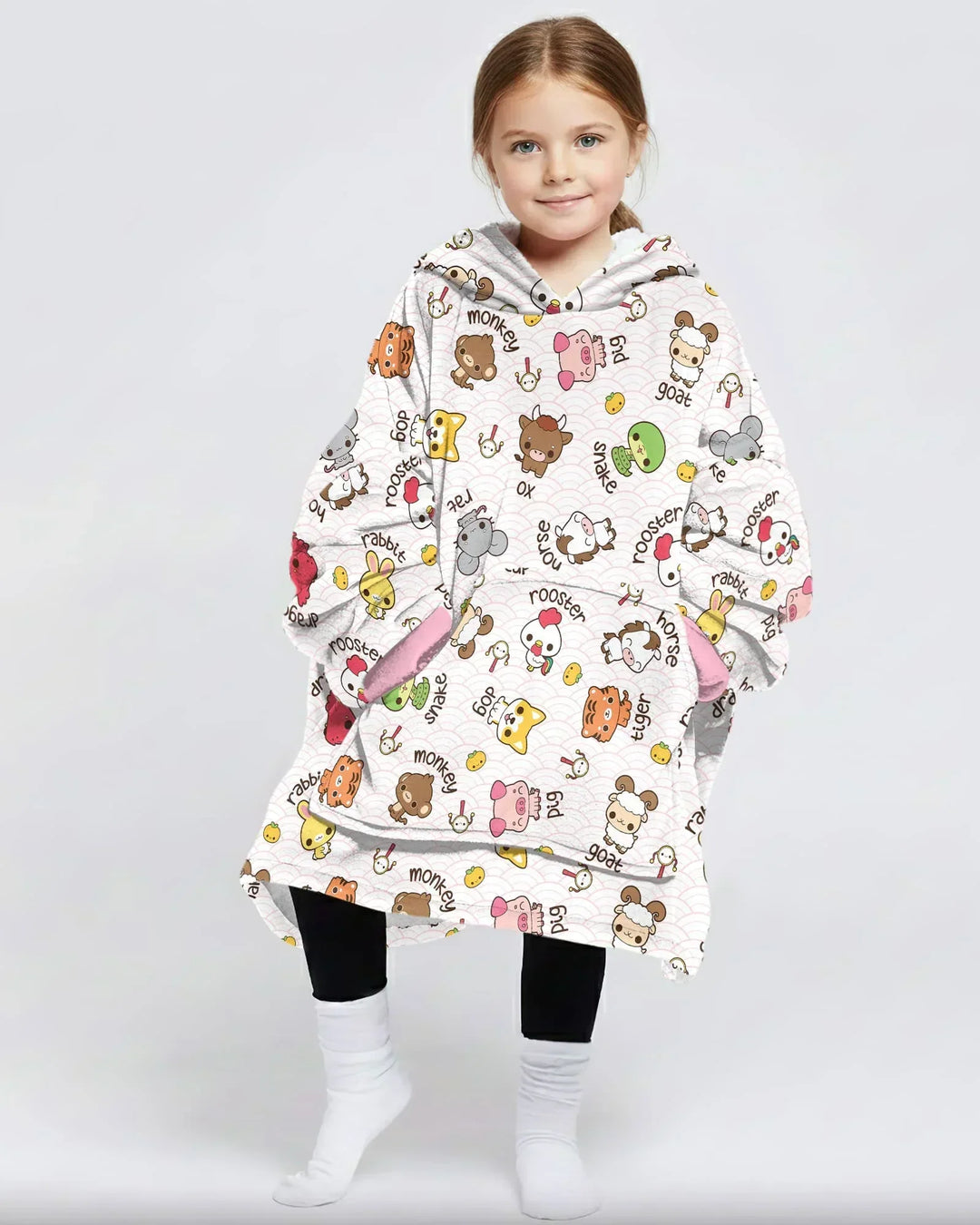 Kawaii Zodiac Wearable Blanket Hoodie