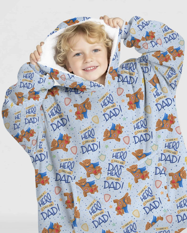Plantilla de Sudadera Manta de Bambú Personalizada