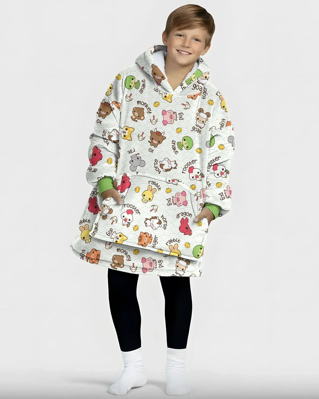 Kawaii Zodiac Wearable Blanket Hoodie