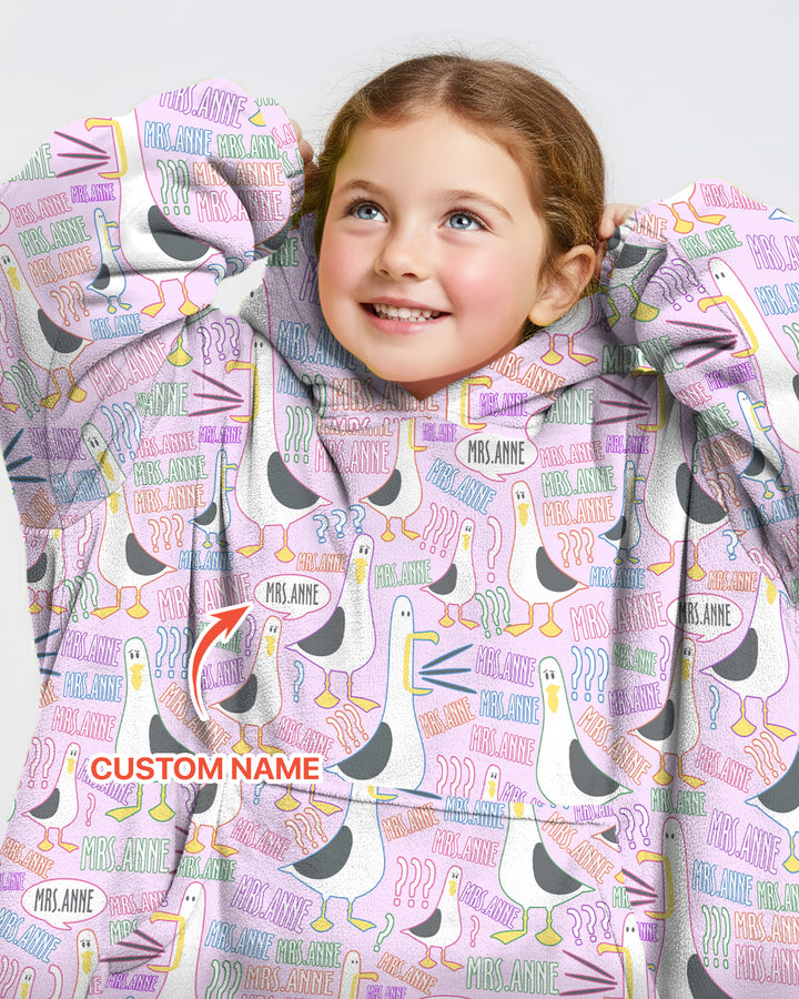 Plantilla de Sudadera Manta de Bambú Personalizada