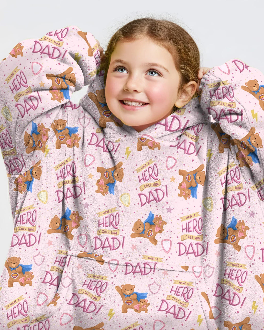 Plantilla de Sudadera Manta de Bambú Personalizada