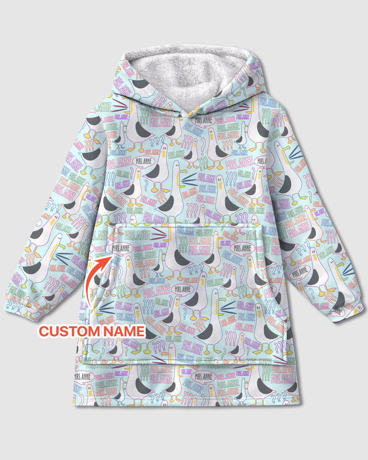 Plantilla de Sudadera Manta de Bambú Personalizada