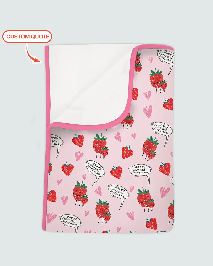 Vorlage für individuelle Kleinkinddecke