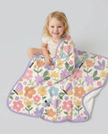 Flower Gardens Bamboo Blanket