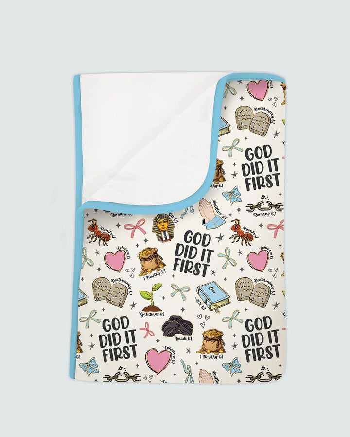 God Did It First Blanket
