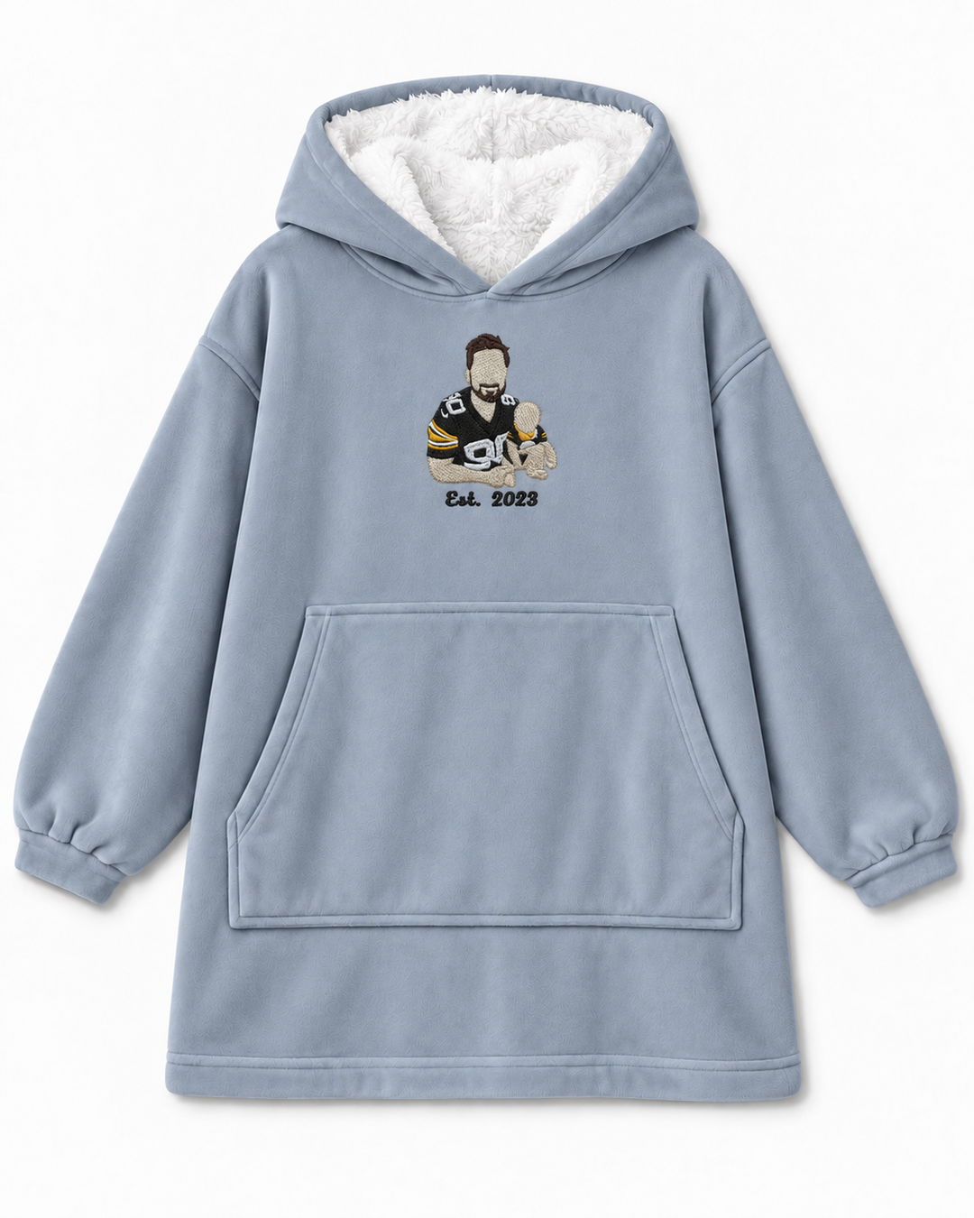 Benutzerdefinierter Bambus-Deckenhoodie (Vorlage)
