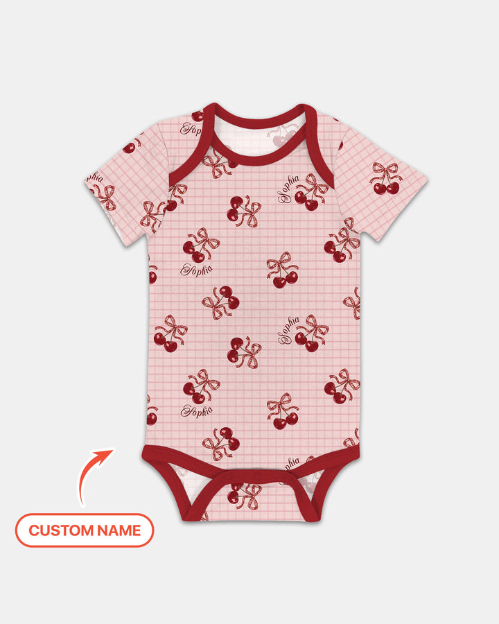 Gerippte Babykleidung mit individuellem Foto - Weich &amp; Skizzenhaft