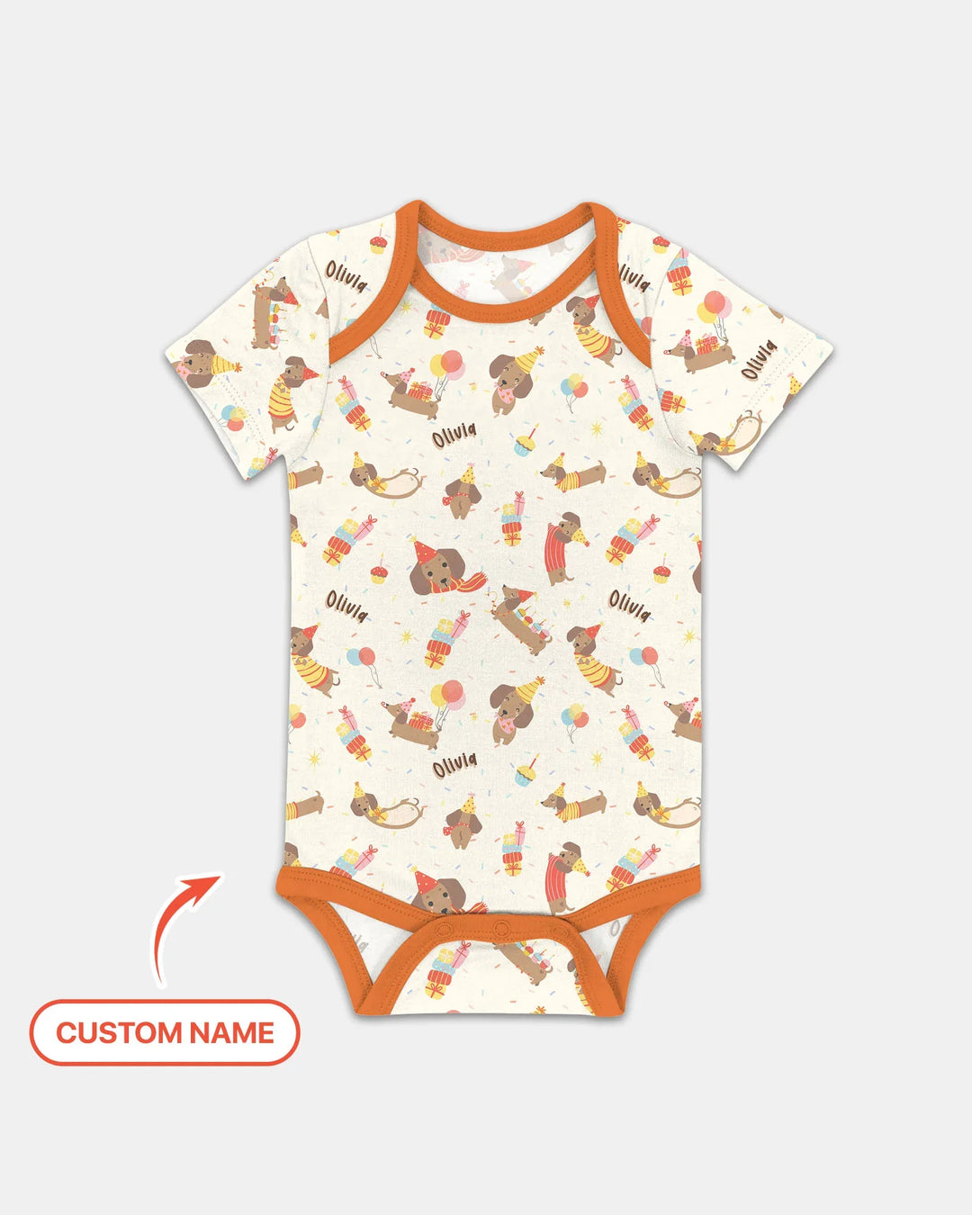 Gerippte Babykleidung mit individuellem Foto - Weich &amp; Skizzenhaft