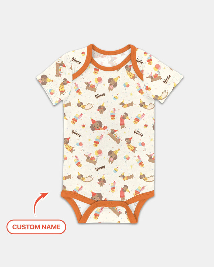 Gerippte Babykleidung mit individuellem Foto - Weich &amp; Skizzenhaft