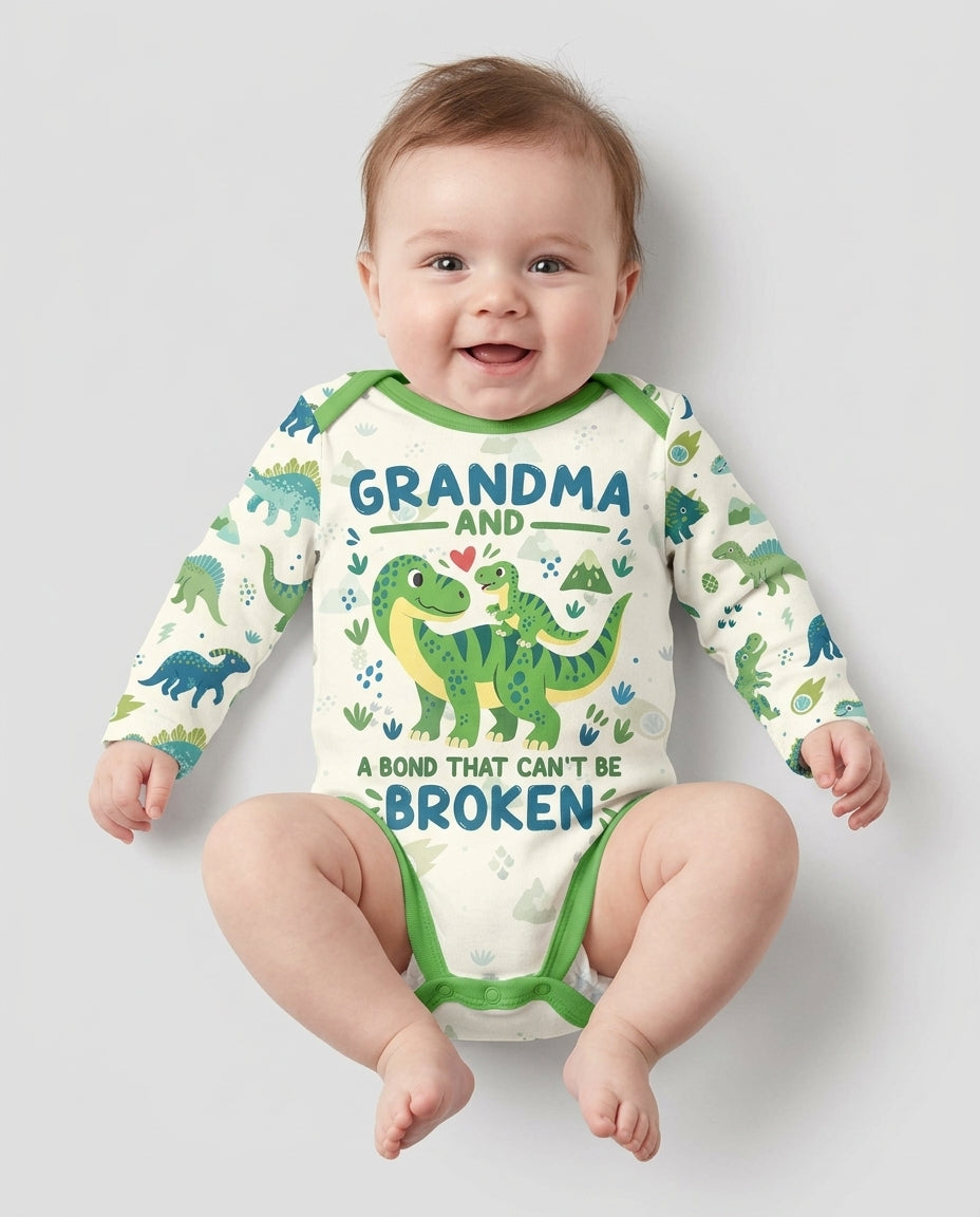 Personalized A Bond That Can't Be Broken Bamboo Bodysuit