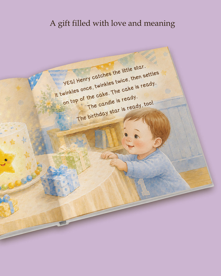 First Birthday Personalized Book Stories Book