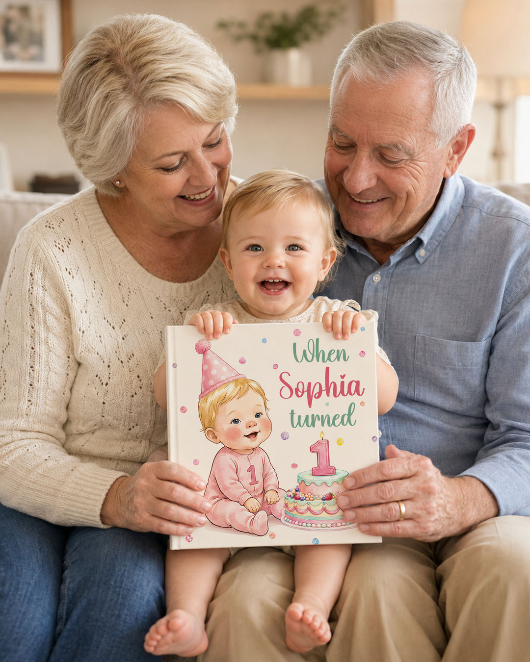 First Birthday Personalized Book Stories Book