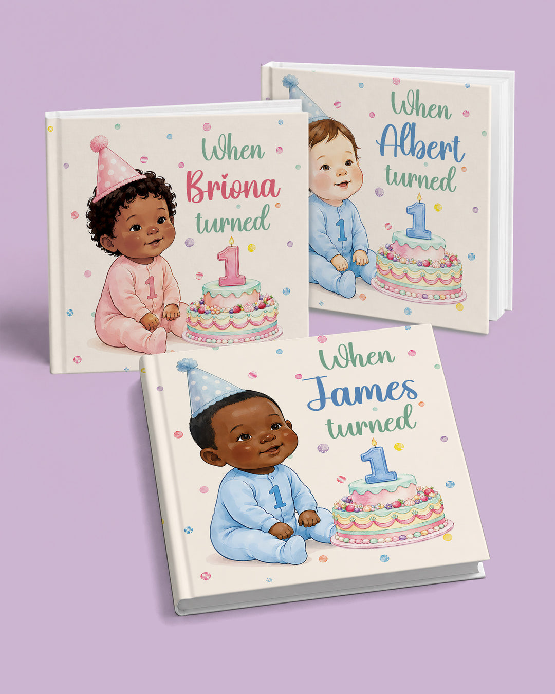 First Birthday Personalized Book Stories Book