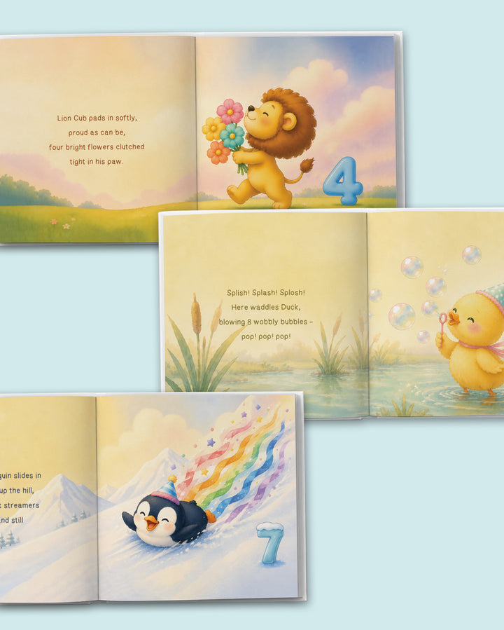 Personalized First Birthday Book Stories Book
