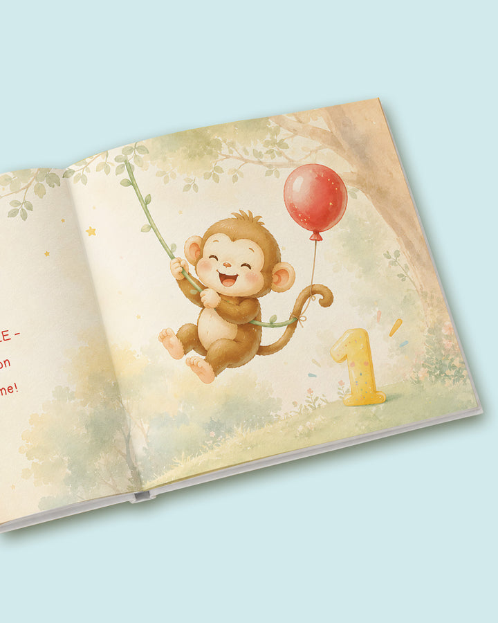 Personalized First Birthday Book Stories Book