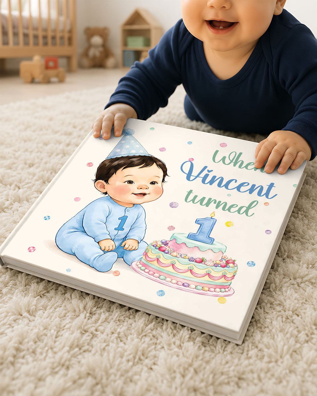 First Birthday Personalized Book Stories Book